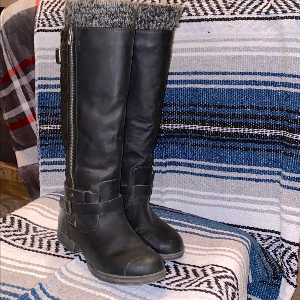 Cayte knit top boots